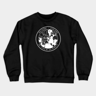 Helsinki Map Crewneck Sweatshirt